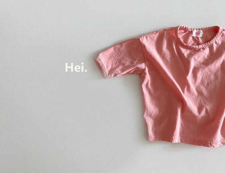 Hei - Korean Children Fashion - #Kfashion4kids - L Short Sleeve Tee - 5