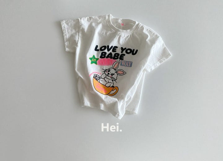 Hei - Korean Children Fashion - #childofig - Bunny Long Tee - 8