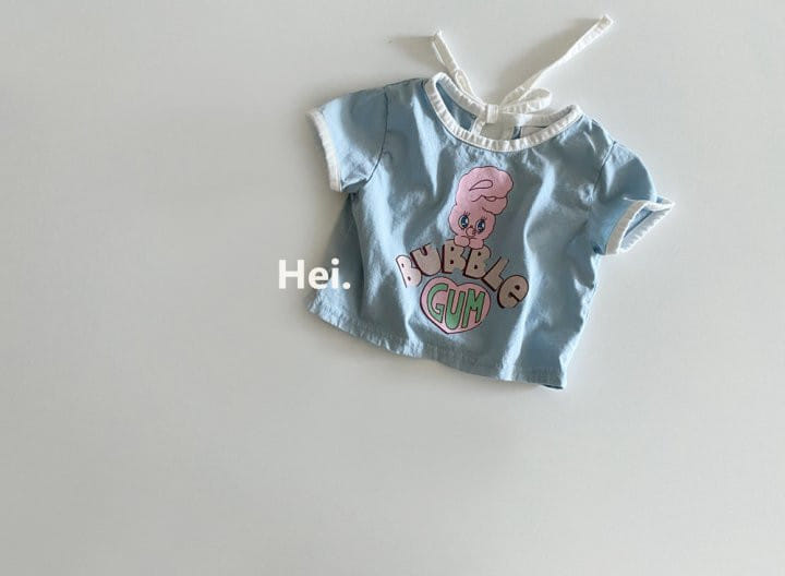 Hei - Korean Children Fashion - #childofig - Bubble Gum Tee - 3