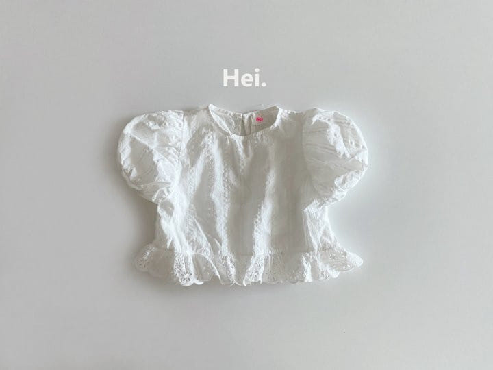 Hei - Korean Children Fashion - #discoveringself - Bon Bon Lace Blouse - 2