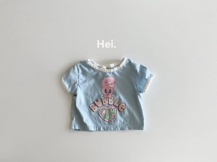 Hei - Korean Children Fashion - #fashionkids - Bubble Gum Tee - 7