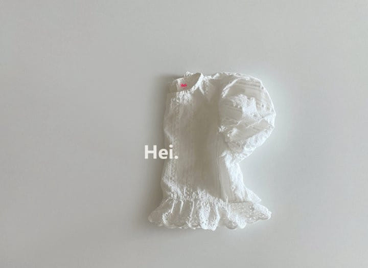 Hei - Korean Children Fashion - #kidsstore - Bon Bon Lace Blouse - 5