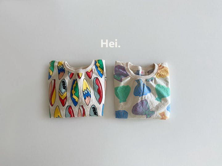 Hei - Korean Children Fashion - #kidsstore - Summer Ocean Tee - 2