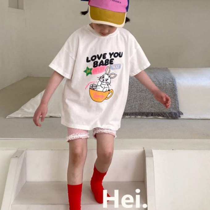 Hei - Korean Children Fashion - #littlefashionista - Bunny Long Tee