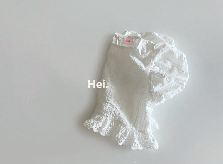 Hei - Korean Children Fashion - #littlefashionista - Bon Bon Lace Blouse - 8