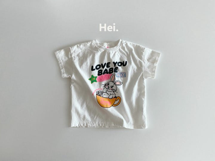 Hei - Korean Children Fashion - #magicofchildhood - Bunny Long Tee - 2