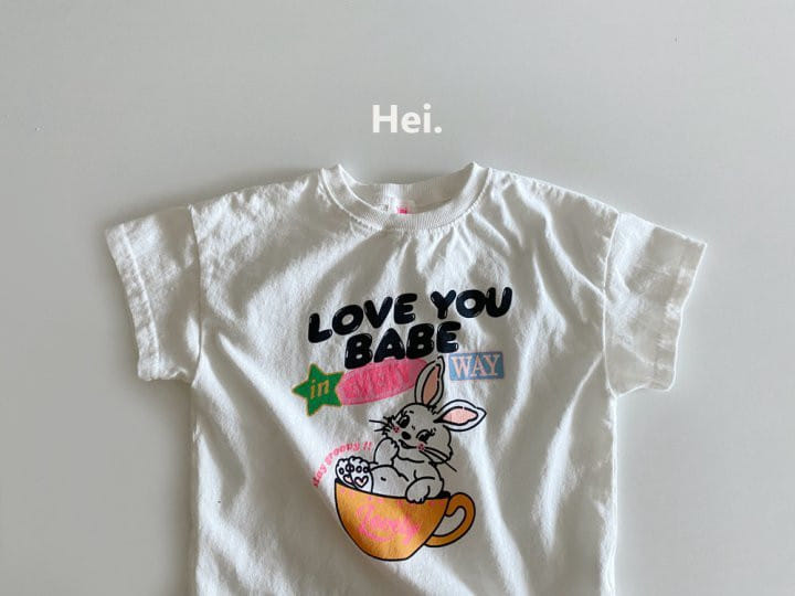 Hei - Korean Children Fashion - #minifashionista - Bunny Long Tee - 3