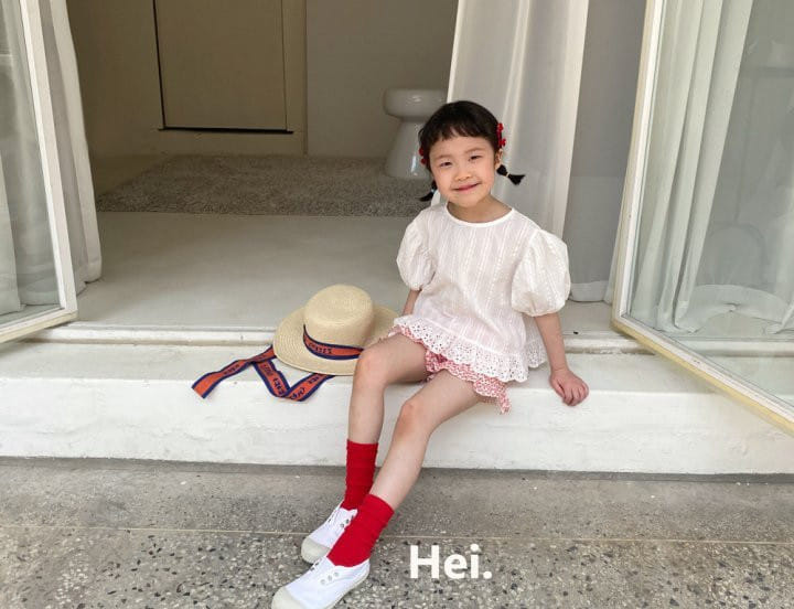 Hei - Korean Children Fashion - #minifashionista - Bon Bon Lace Blouse - 10