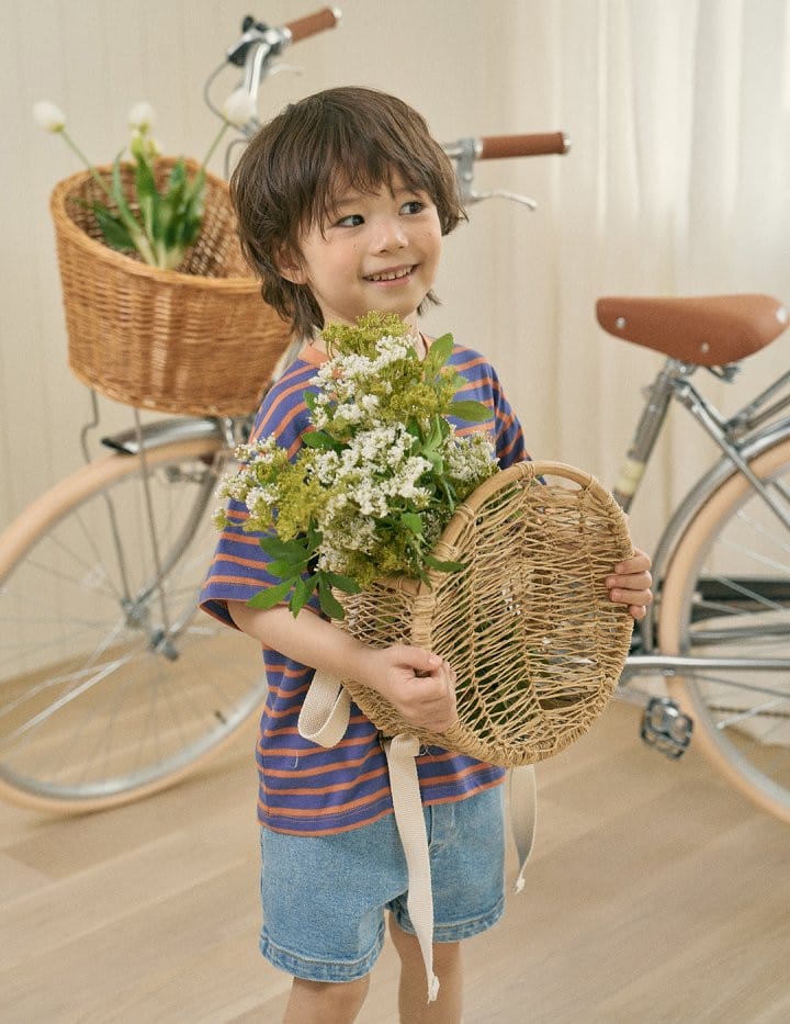 Here I Am - Korean Children Fashion - #childofig - Soft Span C Denim Shorts - 6