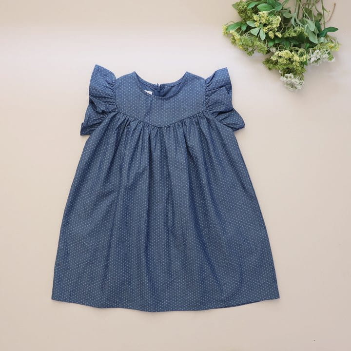 Here I Am - Korean Children Fashion - #childrensboutique - Sands Denim One-Piece - 9