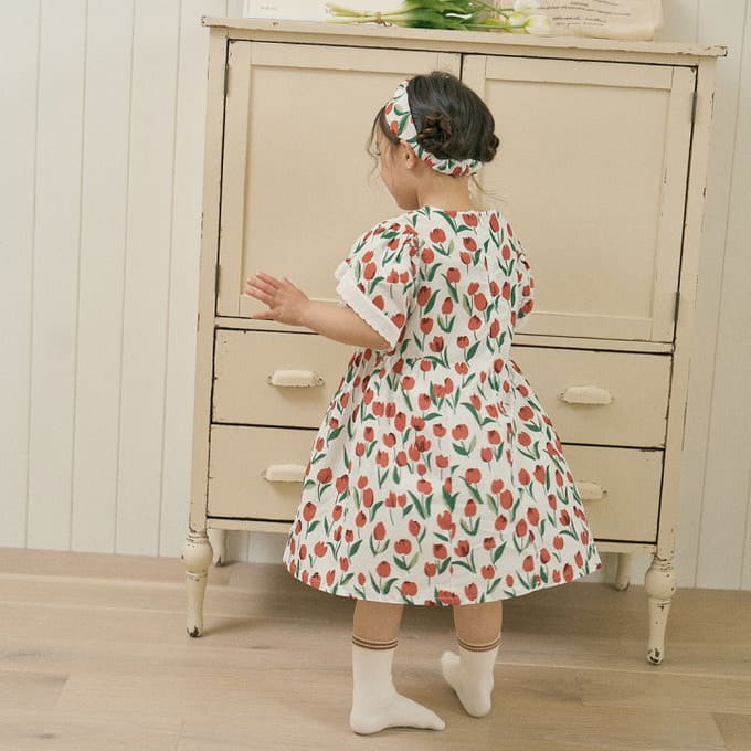 Here I Am - Korean Children Fashion - #designkidswear - Tulip One-Piece