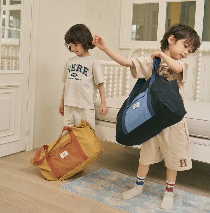 Here I Am - Korean Children Fashion - #discoveringself - Here Daily Top Bottom Set - 10
