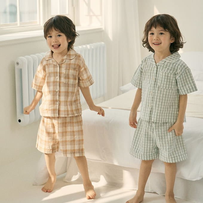 Here I Am - Korean Children Fashion - #kidsshorts - For You Vacation Top Bottom Set