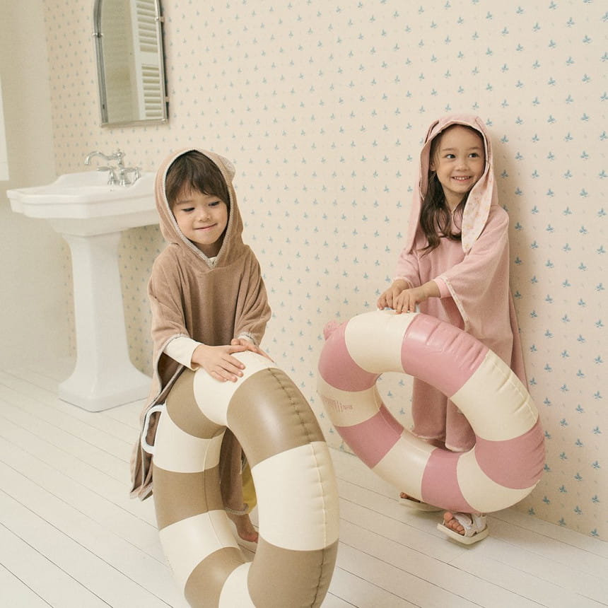 Here I Am - Korean Children Fashion - #kidsshorts - Animal Beach Gown - 10