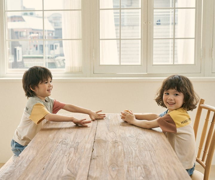 Here I Am - Korean Children Fashion - #kidsstore - Stone Coloring Tee - 11