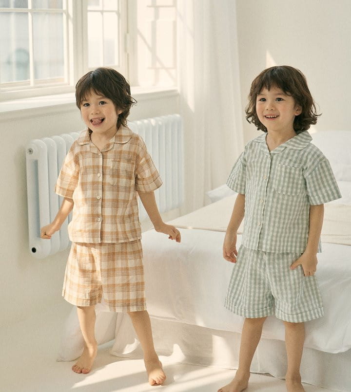 Here I Am - Korean Children Fashion - #kidsstore - For You Vacation Top Bottom Set - 2