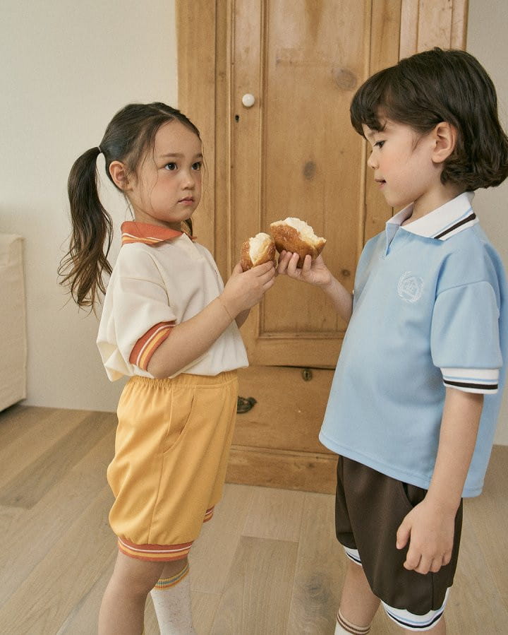 Here I Am - Korean Children Fashion - #kidzfashiontrend - Airro Cool Friend Top Bottom Set - 9