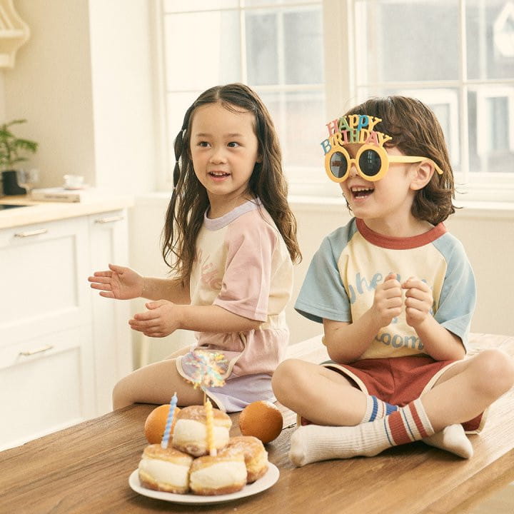 Here I Am - Korean Children Fashion - #kidzfashiontrend - Triple Top Bottom Set - 5