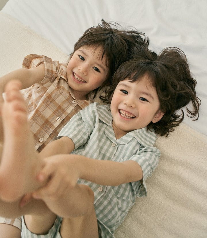Here I Am - Korean Children Fashion - #kidzfashiontrend - For You Vacation Top Bottom Set - 3