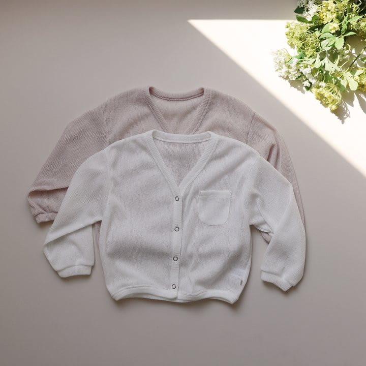 Here I Am - Korean Children Fashion - #littlefashionista - Of Eyelet Cardigan - 10
