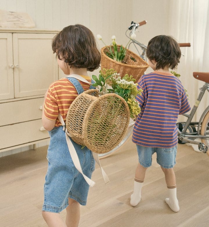 Here I Am - Korean Children Fashion - #littlefashionista - Two Tone ST Tee - 9