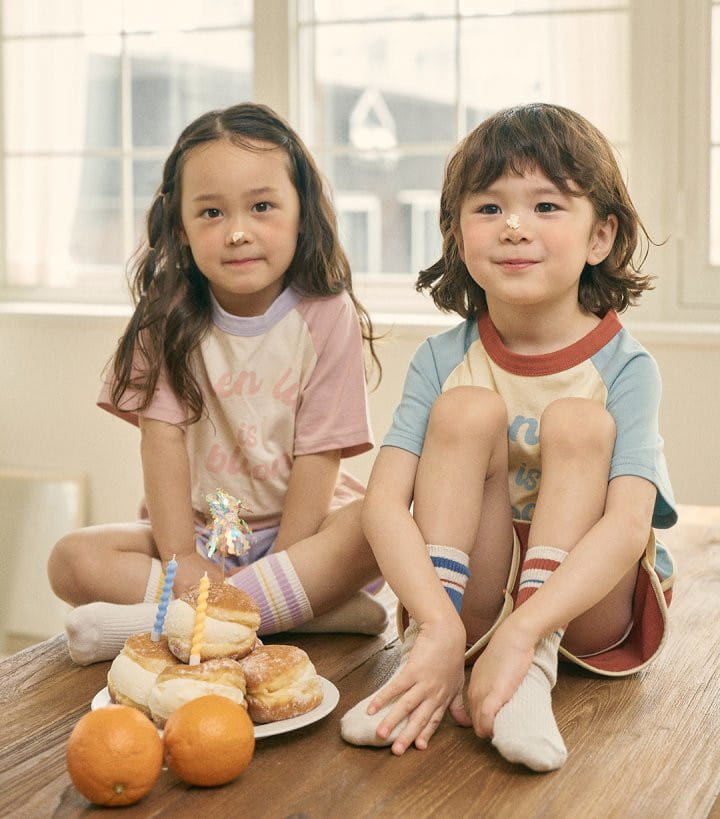 Here I Am - Korean Children Fashion - #minifashionista - Triple Top Bottom Set - 9