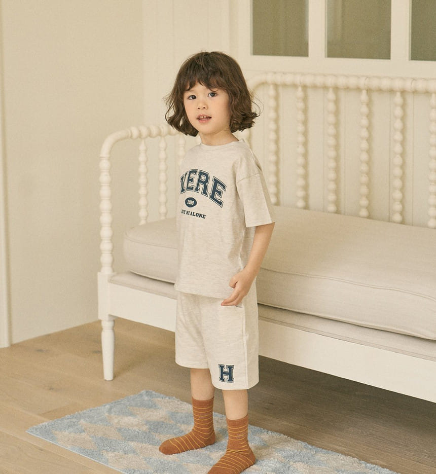 Here I Am - Korean Children Fashion - #prettylittlegirls - Adult Here Daily Top Bottom Set  - 7