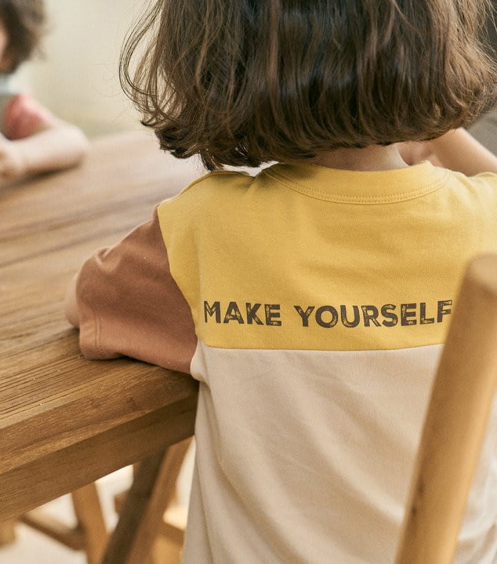 Here I Am - Korean Children Fashion - #toddlerclothing - Stone Coloring Tee - 4