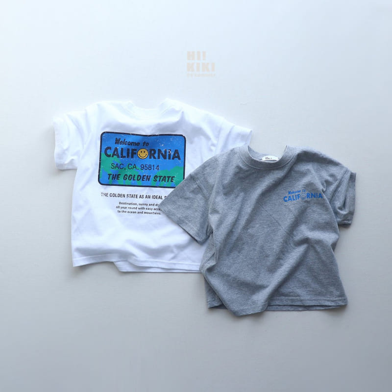 Hikiki - Korean Children Fashion - #kidsstore - California Tee - 2