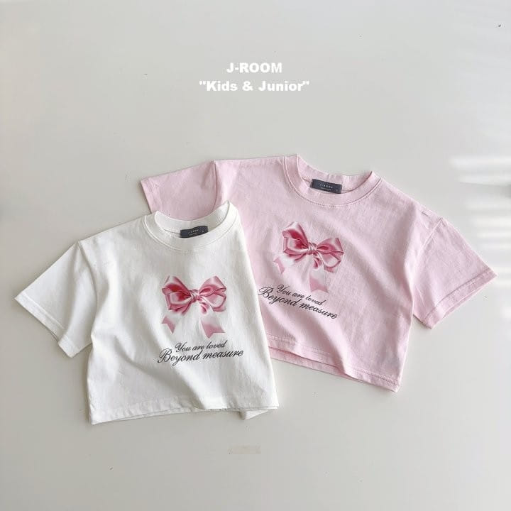 J-Room - Korean Children Fashion - #childofig - Ribbon Jensa Crop Tee - 2