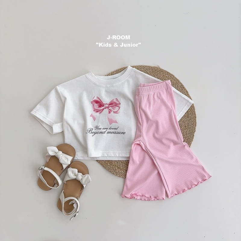 J-Room - Korean Children Fashion - #kidzfashiontrend - Cool Rib Boots Cur Cropped Shorts - 5