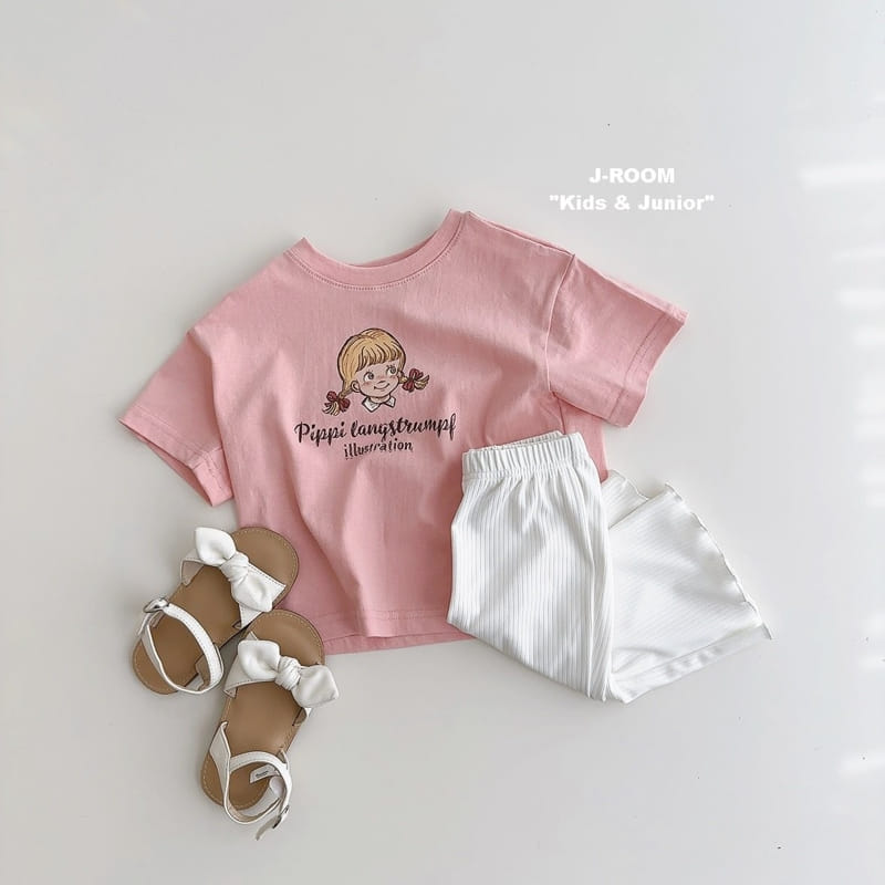 J-Room - Korean Children Fashion - #littlefashionista - Cool Rib Boots Cur Cropped Shorts - 7