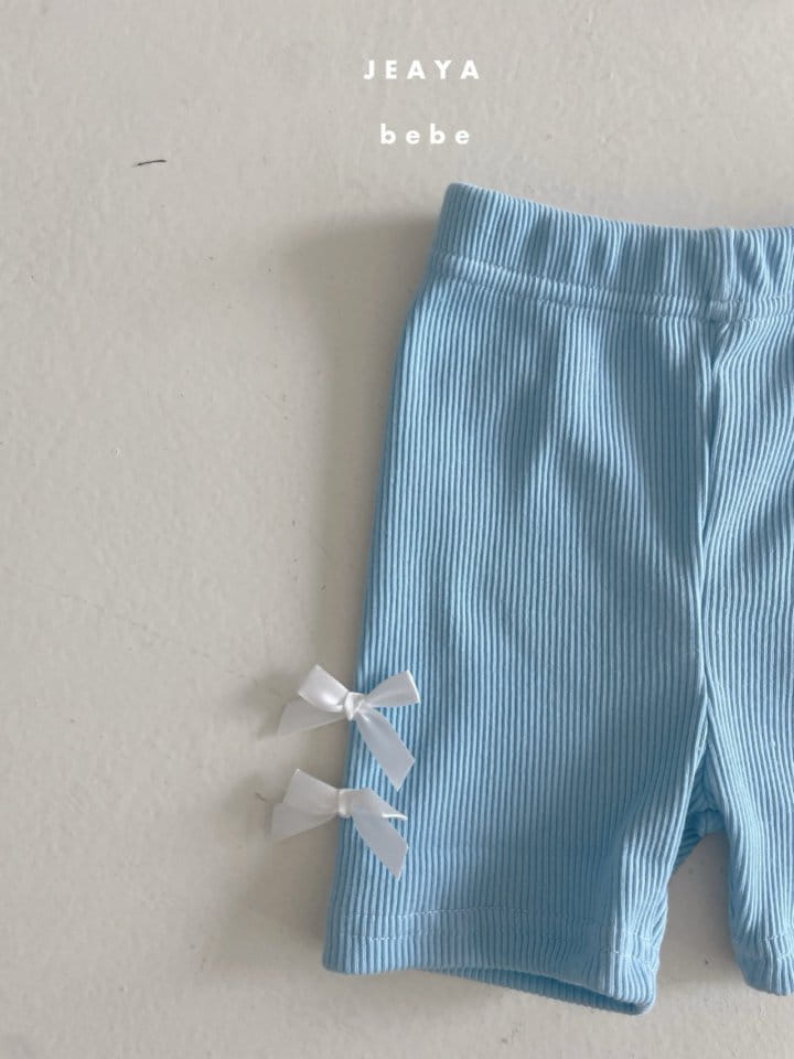 Jeaya & Mymi - Korean Baby Fashion - #babyboutique - Ribbon Jeggings - 3