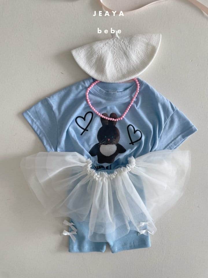 Jeaya & Mymi - Korean Baby Fashion - #babyfashion - Black Rabbit Tee - 11