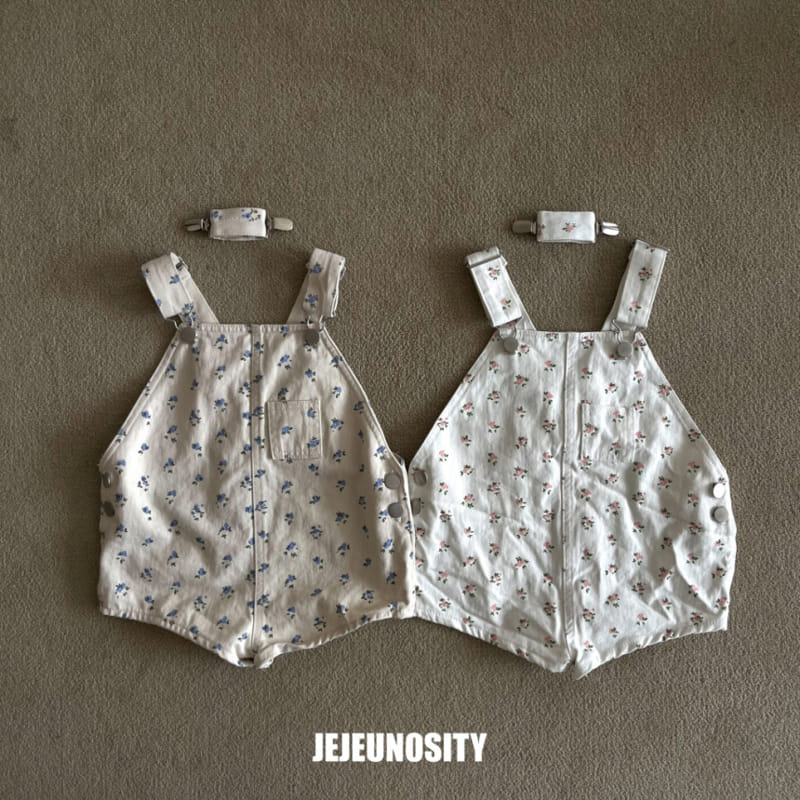Jejeunosity - Korean Children Fashion - #kidsstore - C Berry Short Overalls - 2
