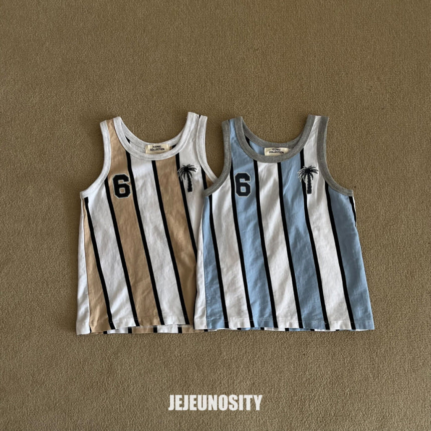 Jejeunosity - Korean Children Fashion - #kidzfashiontrend - Screw Sleeveless Tee - 2