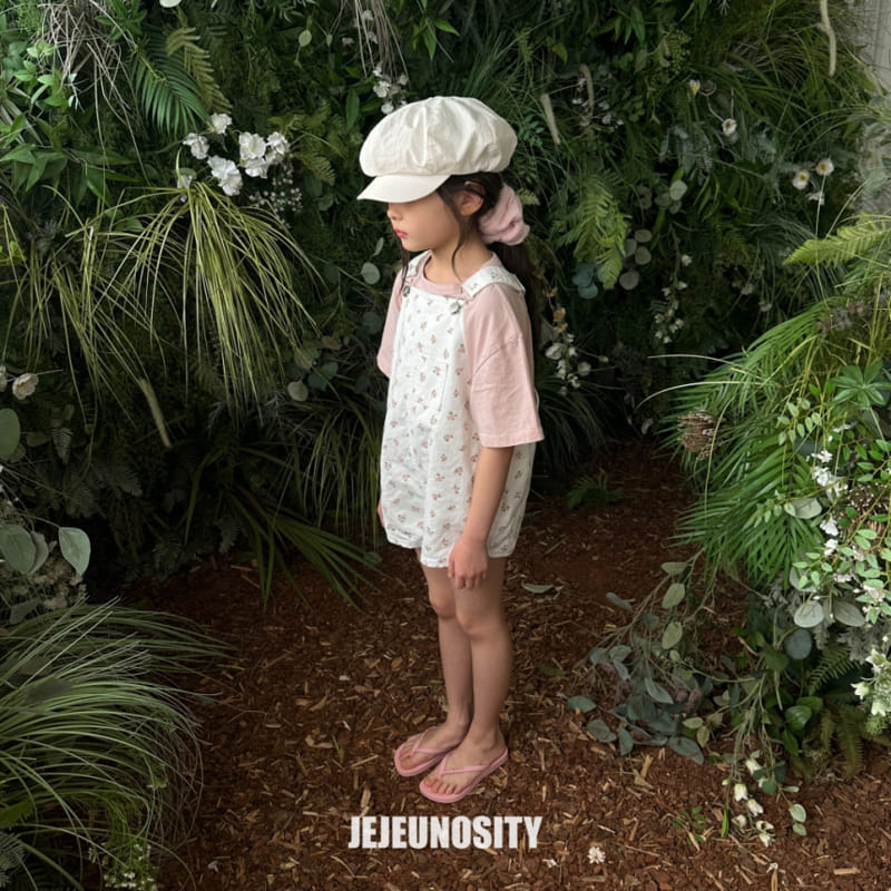 Jejeunosity - Korean Children Fashion - #minifashionista - C Berry Short Overalls - 7
