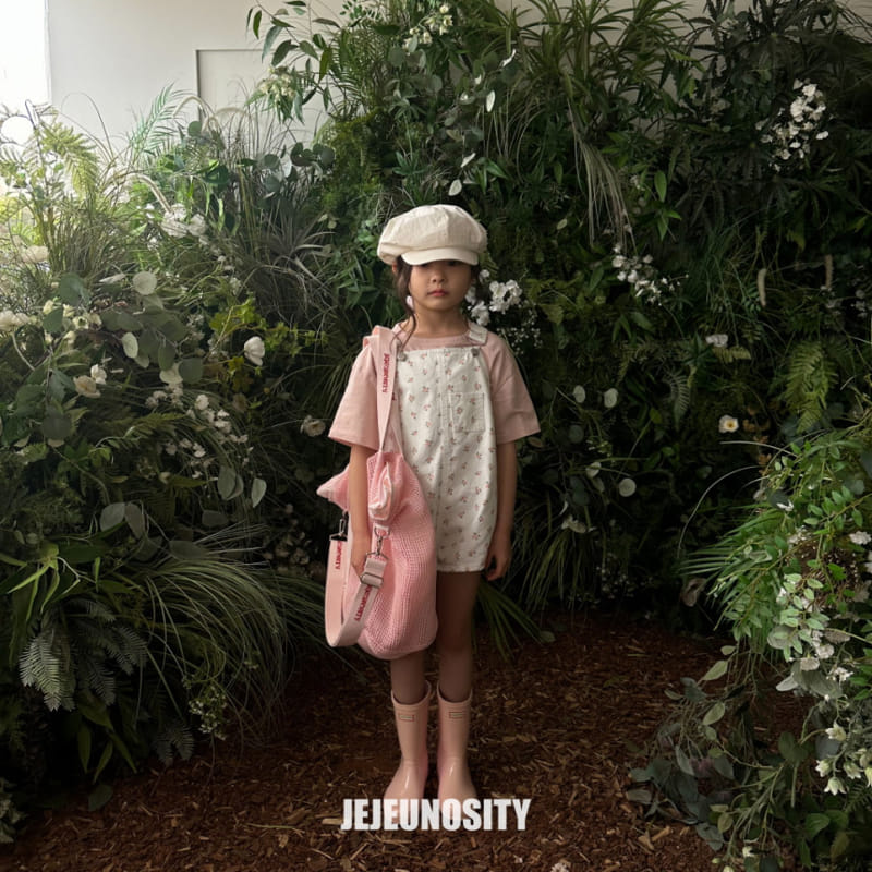 Jejeunosity - Korean Children Fashion - #toddlerclothing - C Berry Short Overalls - 10