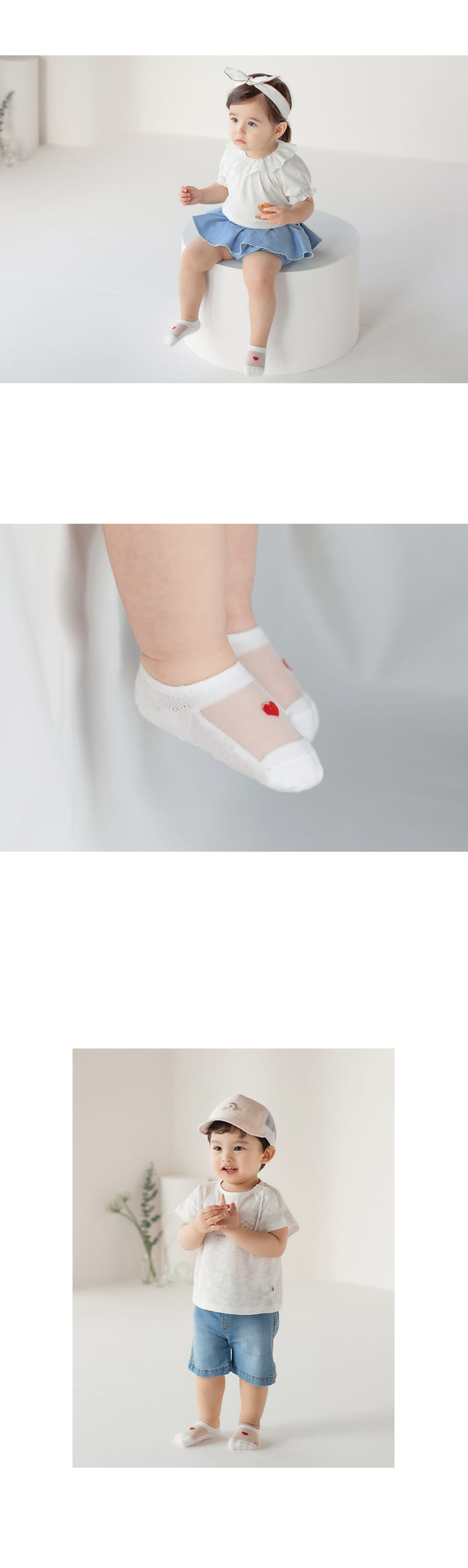 Kids Clara - Korean Baby Fashion - #babyboutique - Seeley Ice Baby 2in1 (5ea 1set) - 4