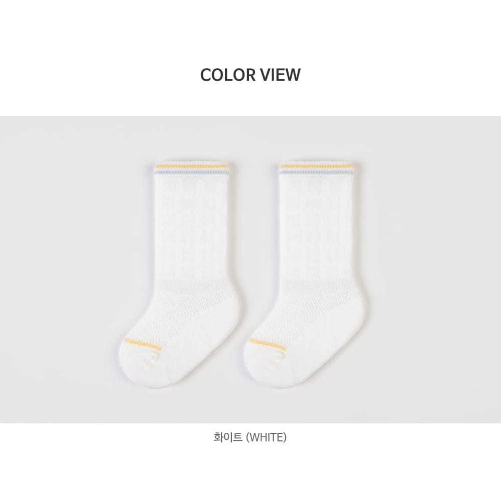 Kids Clara - Korean Baby Fashion - #babyboutique - Jini Ice Baby Knee Socks (5ea 1set) - 8