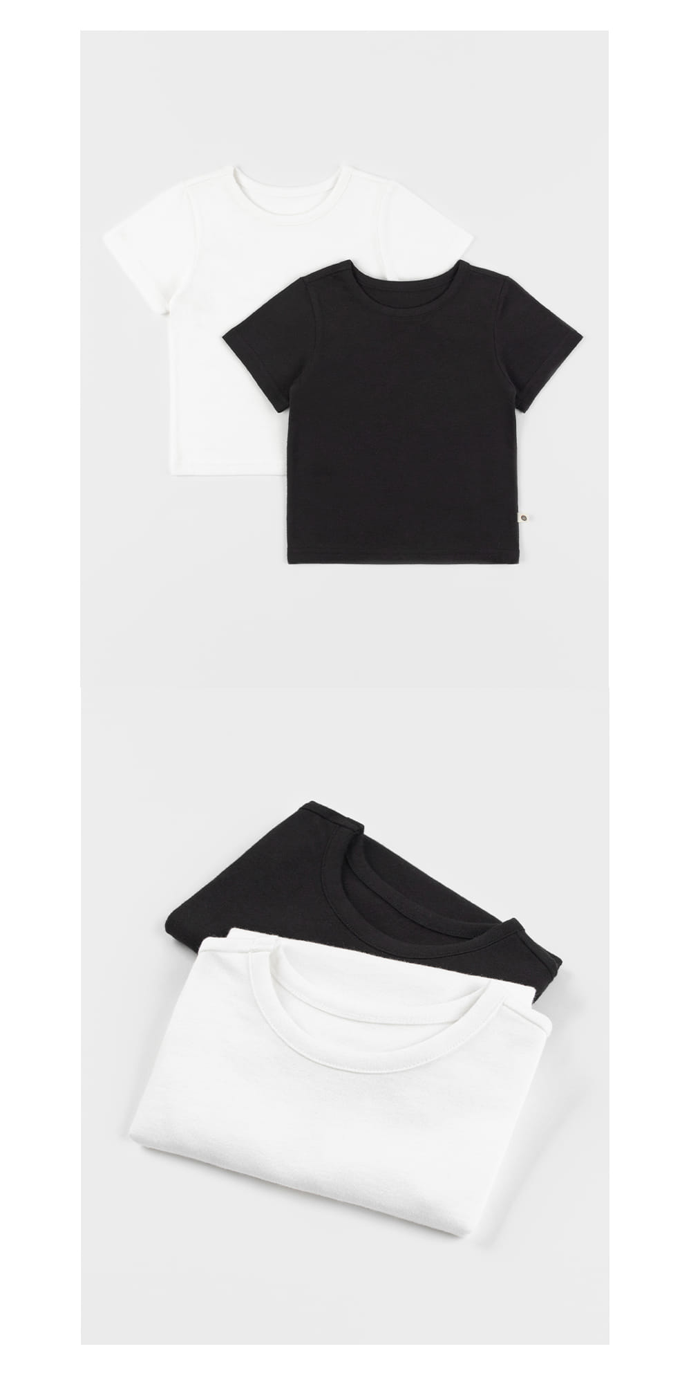 Kids Clara - Korean Baby Fashion - #babyboutiqueclothing - Pure Basic Baby Short Sleeve Tee - 7