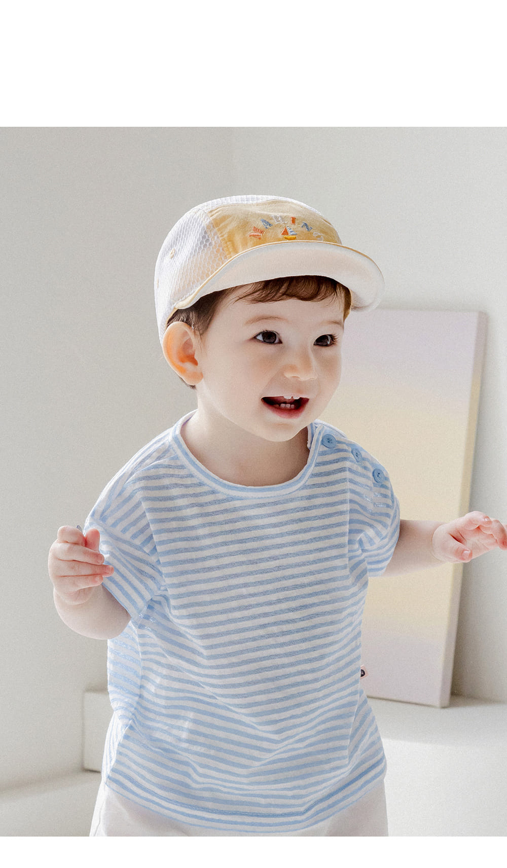 Kids Clara - Korean Baby Fashion - #babyfashion - Rini Summer Baby Camp Cap