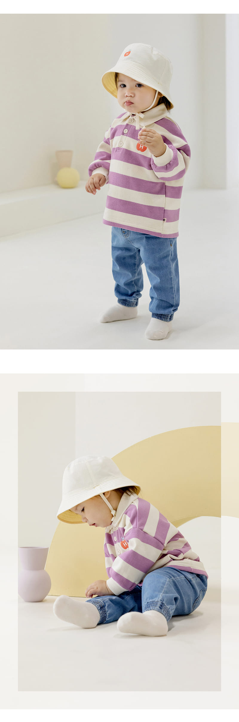 Kids Clara - Korean Baby Fashion - #babyfever - Miela Baby Sweatshirt - 5
