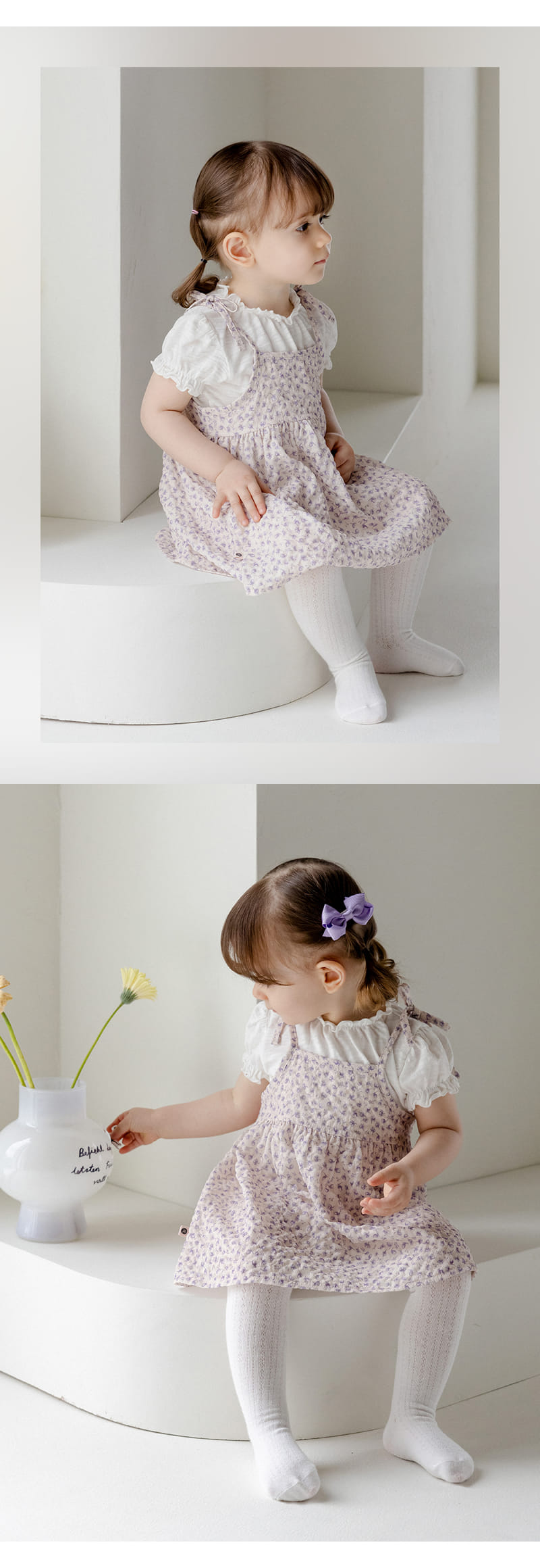 Kids Clara - Korean Baby Fashion - #babyfever - Freya Baby Tights  (5ea 1set) - 3
