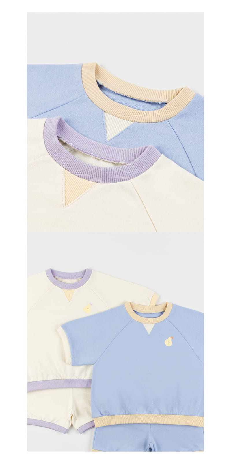 Kids Clara - Korean Baby Fashion - #babyfever - Lubea Baby Top Bottom Set - 6
