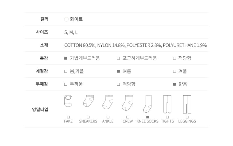 Kids Clara - Korean Baby Fashion - #babyfever - Sylvie Ice Baby Knee Socks (5ea 1set) - 3