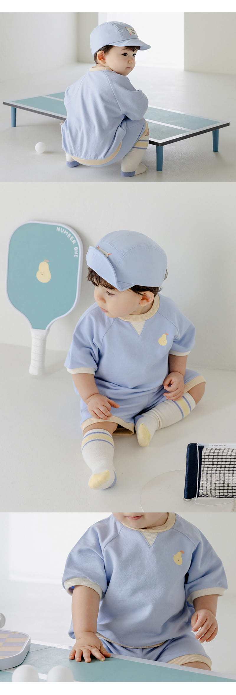 Kids Clara - Korean Baby Fashion - #babygirlfashion - Lubea Baby Top Bottom Set - 7
