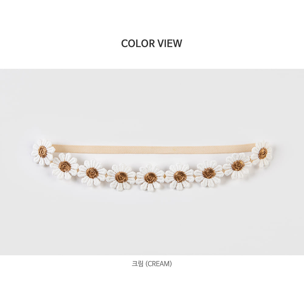 Kids Clara - Korean Baby Fashion - #babyoninstagram - Flower Liver Baby Hair Band (5ea 1set) - 7