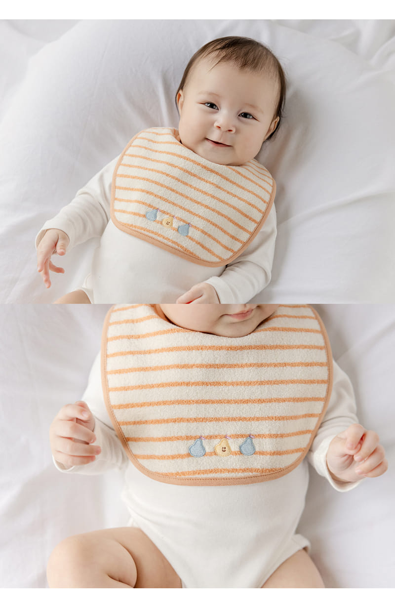 Kids Clara - Korean Baby Fashion - #babyootd - Purto Baby Bib - 3