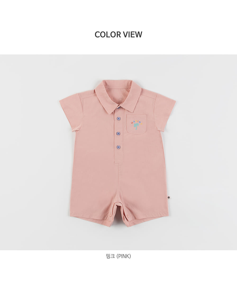 Kids Clara - Korean Baby Fashion - #babyootd - Folki Coveralls - 8